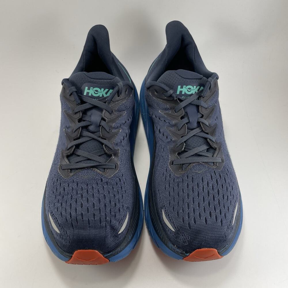 Hoka One One Clifton 8 Running Shoes Mens Size 12.5 Extra Wide EE Outer Space 2E - Picture 10 of 10